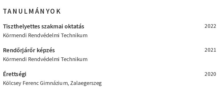 rendőr önéletrajz minta tanulmányokat rendőr önéletrajz minta tanulmányokat