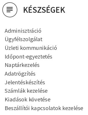 Recepciós önéletrajz minta készségekkel Recepciós önéletrajz minta készségekkel